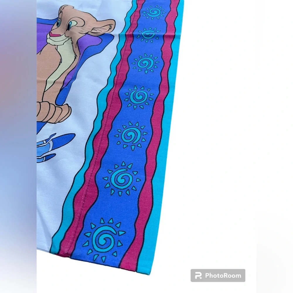 Vintage Lion King Pillow Case 90s Vintage Disney - Picture 4 of 5